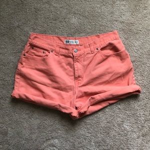 Faded Glory Vintage Peach Shorts